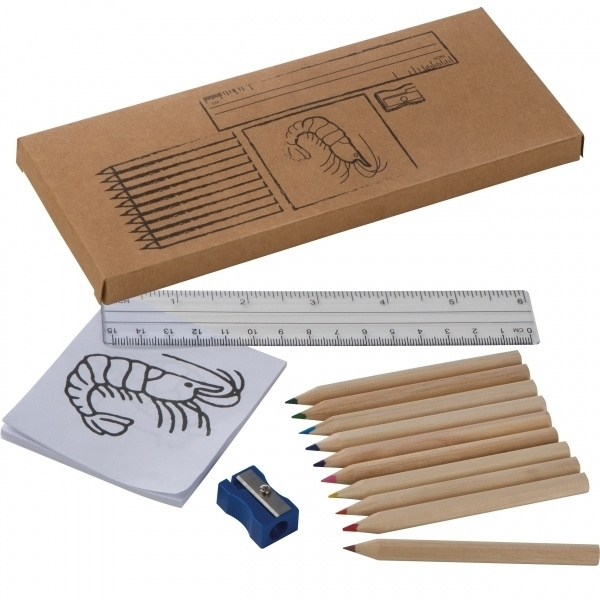 Logo trade promotional product photo of: Drawing set for kids LITTLE PICASSO