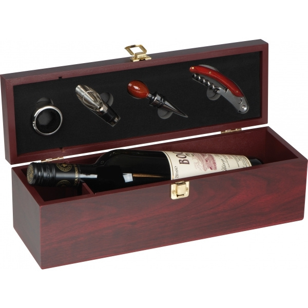 Logo trade promotional gift photo of: Wine box JESOLO