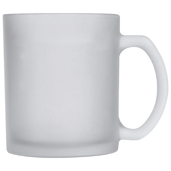 Logo trade promotional gifts picture of: Glass coffee mug GENEVA 300 ml