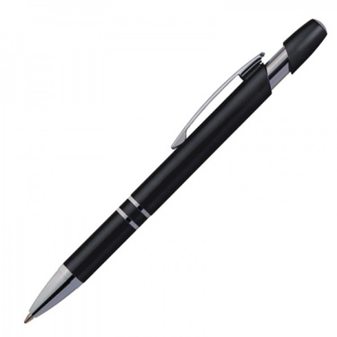 Logotrade promotional product image of: Plastic ballpen EPPING