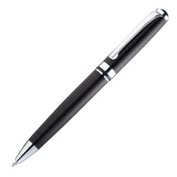 Logotrade promotional merchandise picture of: Metal ballpen CLAYTON