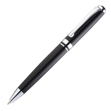 Logotrade promotional giveaway image of: Metal ballpen CLAYTON