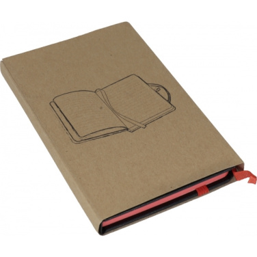 Logotrade promotional item picture of: Notebook A6 ROSTOCK