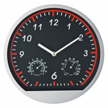 Logo trade promotional merchandise image of: Wall clock BAGIO