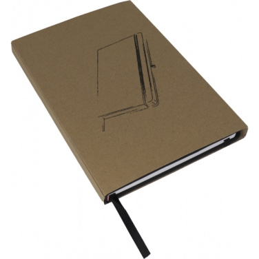 Logo trade promotional products picture of: A5 note book KIEL