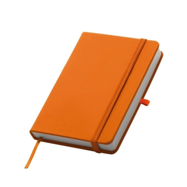 Logo trade business gifts image of: A6 note book LUBECK