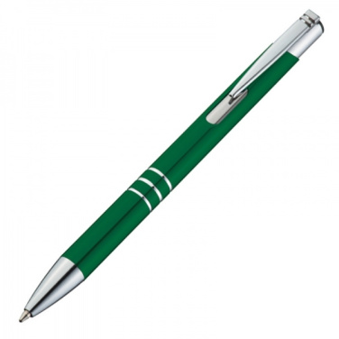 Logo trade promotional merchandise photo of: Metal ballpen ASCOT