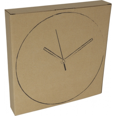 Logo trade corporate gift photo of: Wall clock with allover clock face VENICE