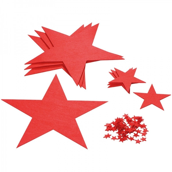 Logotrade promotional gifts photo of: Felt star set KARLSTAD