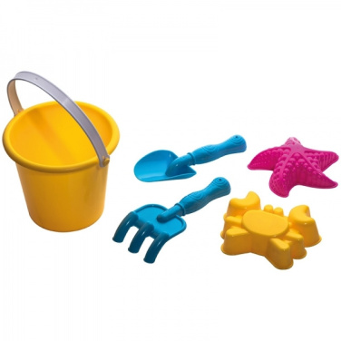 Logo trade promotional products image of: Beach bucket BONITO