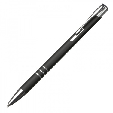 Logo trade promotional giveaways image of: Metal ballpen NEW JERSEY