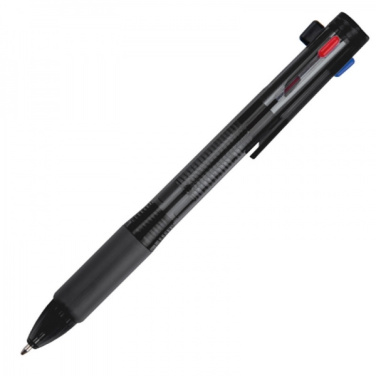 Logotrade promotional giveaway picture of: Plastic ballpen 4in1 NEAPEL