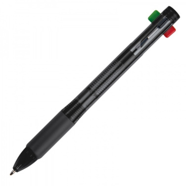 Logotrade corporate gift picture of: Plastic ballpen 4in1 NEAPEL