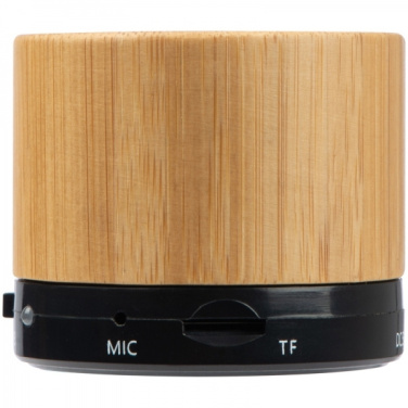 Logotrade business gifts photo of: Bamboo bluetooth speaker FLEEDWOOD