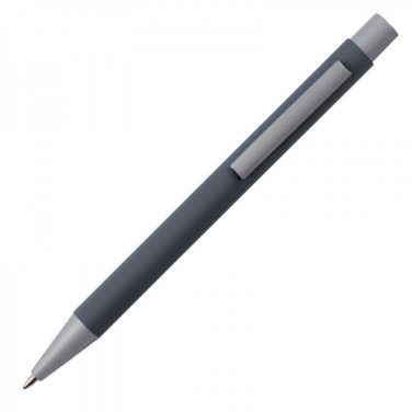 Logotrade promotional giveaway image of: Metal ballpen soft touch ABU DHABI