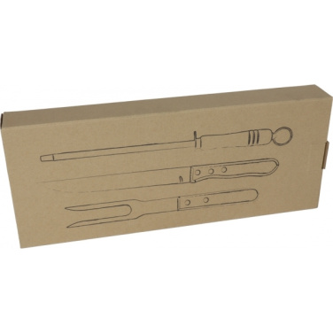Logotrade promotional item image of: Carving knife and fork SYDNEY