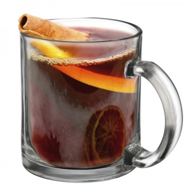 Logotrade promotional products photo of: Glass mug LIMERICK 300 ml