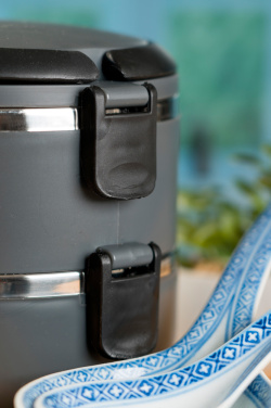 Logo trade corporate gifts image of: Lunch box HOME