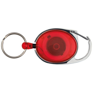 Logotrade promotional merchandise image of: Ski-Pass with Carabiner Keyring EMPLOYEE