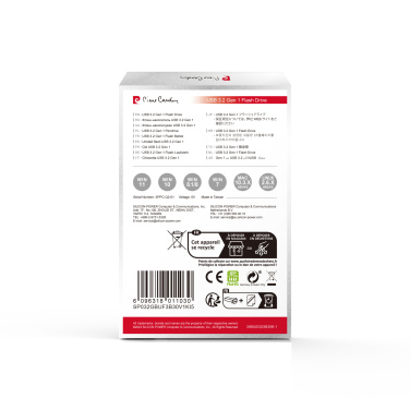 Logotrade corporate gift picture of: PENDRIVE PIERRE CARDIN USB 32GB