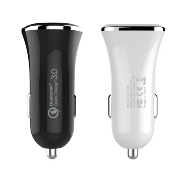 Logotrade corporate gift image of: Car charger (Qualcomm Quick Charge 3.0)
