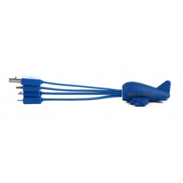 Logotrade promotional item picture of: Personalized charging cable 3in1