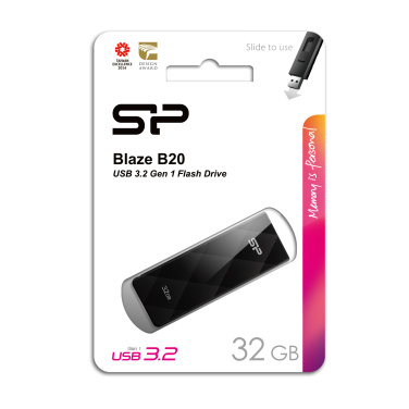Logotrade advertising product image of: Pendrive Silicon Power B20 USB 3.0