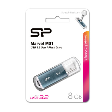 Logo trade corporate gifts picture of: Pendrive Silicon Power Marvel M01 3.0