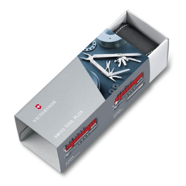 Logo trade promotional merchandise photo of: SwissTool Plus - 39 tools Victorinox