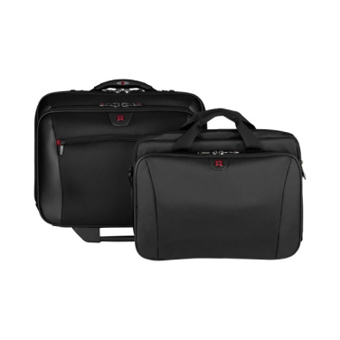 Logo trade promotional merchandise image of: Wheeled business case Wenger Potomac 17''