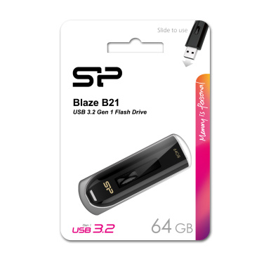 Logotrade promotional giveaway picture of: Pendrive Silicon Power Blaze B21 3.1