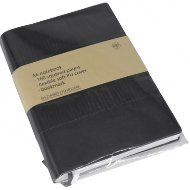 Logo trade corporate gifts image of: A6 Notebook ELVERUM