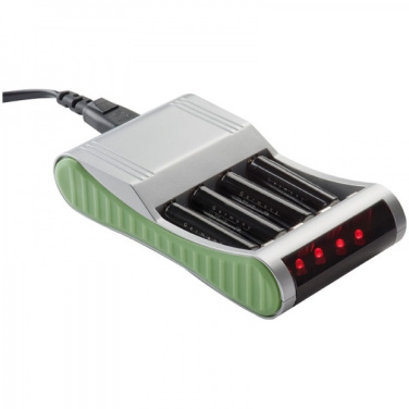 Logo trade business gift photo of: Battery charger THUNDER BAY