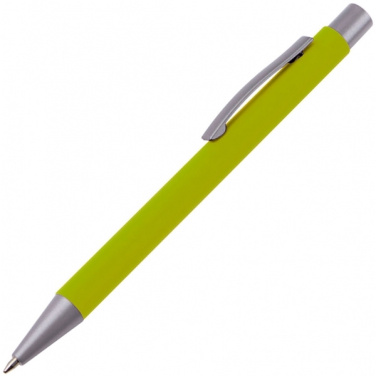 Logotrade promotional gift picture of: Metal ballpen soft touch ABU DHABI