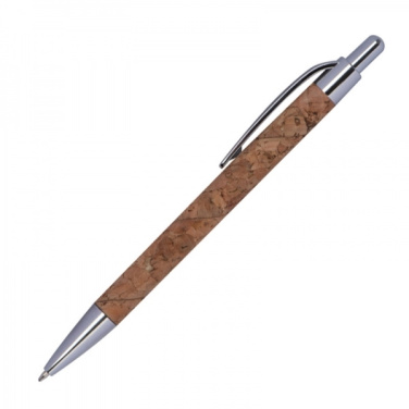 Logo trade promotional products image of: Cork pen KINGSWOOD