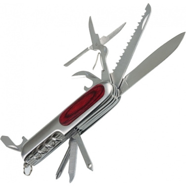 Logo trade promotional giveaways picture of: Folding knife HUNTER Schwarzwolf