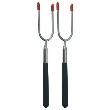 Logotrade promotional item picture of: BBQ forks LIPNO Schwarzwolf