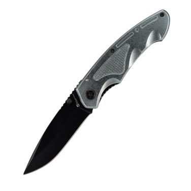Logo trade promotional products image of: Pocket knife MATRIX Schwarzwolf