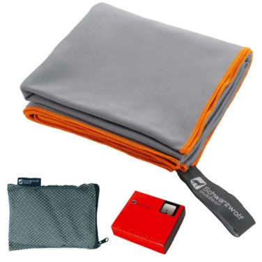 Logotrade promotional product image of: Towel MALAREN Schwarzwolf