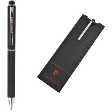 Logotrade business gifts photo of: Metal ballpoint pen, touch pen, soft touch CLAUDIE Pierre Cardin