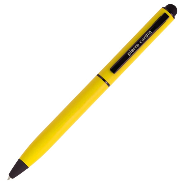 Logotrade business gift image of: Metal ballpoint pen, touch pen, soft touch CELEBRATION Pierre Cardin