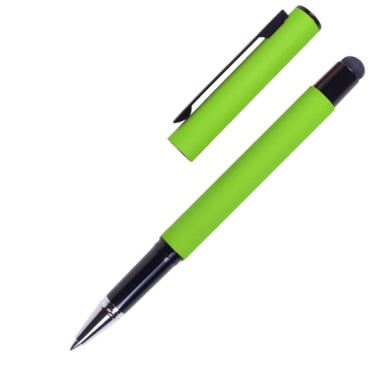 Logo trade promotional merchandise picture of: Roller touch pen, soft touch CELEBRATION Pierre Cardin