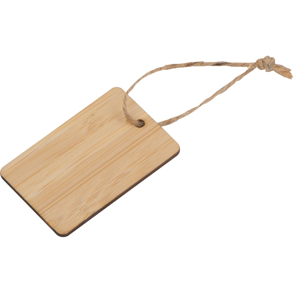 Logotrade promotional giveaways photo of: Bamboo Pendant SALAMANCA