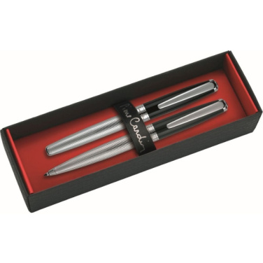 Logo trade promotional items picture of: Writing set ballpoint pen & fountain pen CHRISTOPHE Pierre Cardin