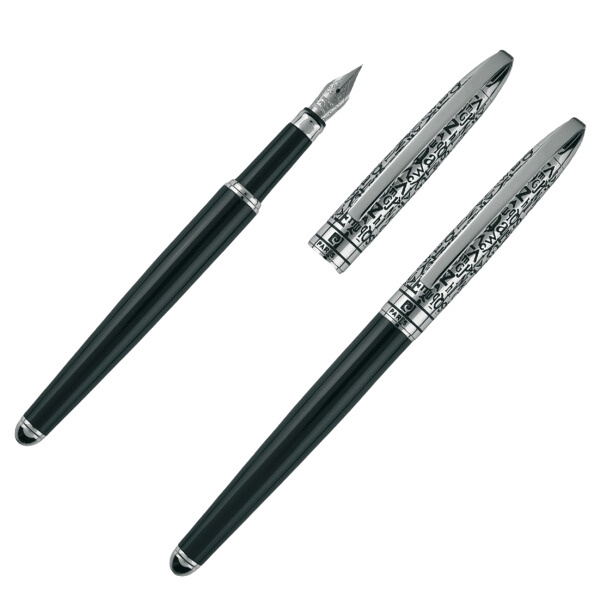 Logotrade advertising product image of: Writing set ballpoint pen & fountain pen JACQUES Pierre Cardin