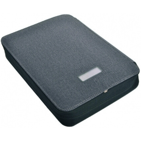 Logotrade corporate gift image of: Folder A5 & power bank 4000 mAh SORBONNE Pierre Cardin