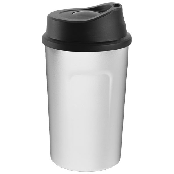 Logotrade promotional gift image of: Thermo mug LIARD Schwarzwolf