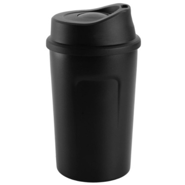 Logotrade promotional merchandise image of: Thermo mug LIARD Schwarzwolf