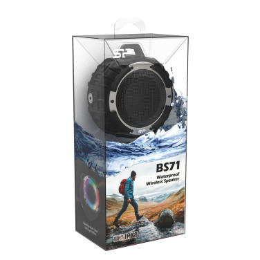 Logo trade promotional items image of: BLUETOOTH SPEAKER BS71 SILICON POWER