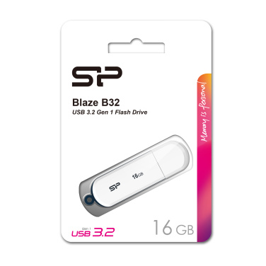 Logo trade promotional item photo of: PENDRIVE SILICON POWER B32 3.2